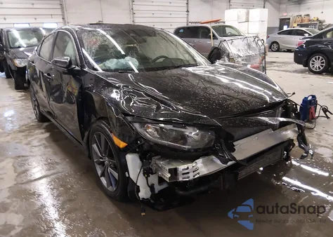 2020 Honda Civic Ex z USA, uszkodzony, nr VIN 19XFC1F33LE220348